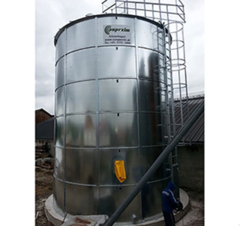 Silo typu Conpexim Flachbodensilo 155 t, 5,54 m DM, Dach, Leiter,.., Neumaschine v Apetlon (Obrázek 1)