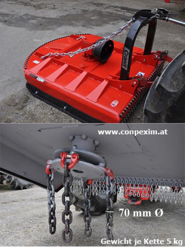 Holzhacker & Holzhäcksler Türe ait Conpexim Forstmulcher mit Ketten sehr robust, Neumaschine içinde Apetlon (resim 1)