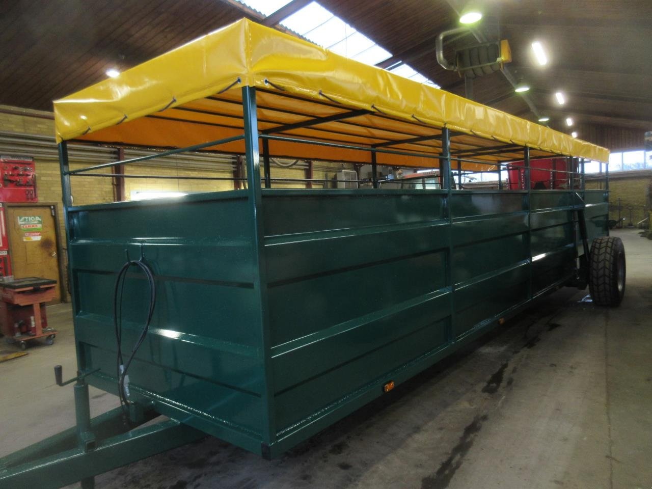 Viehanhänger tip Sonstige 8,0 X 2,0M HYDR., Gebrauchtmaschine in Tim (Poză 1)