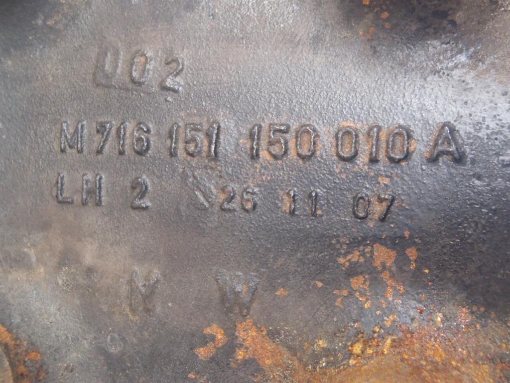 Sonstiges Traktorzubehör typu Massey Ferguson 7480 Bagaksel H / Rear axle R, Gebrauchtmaschine v Viborg (Obrázek 2)