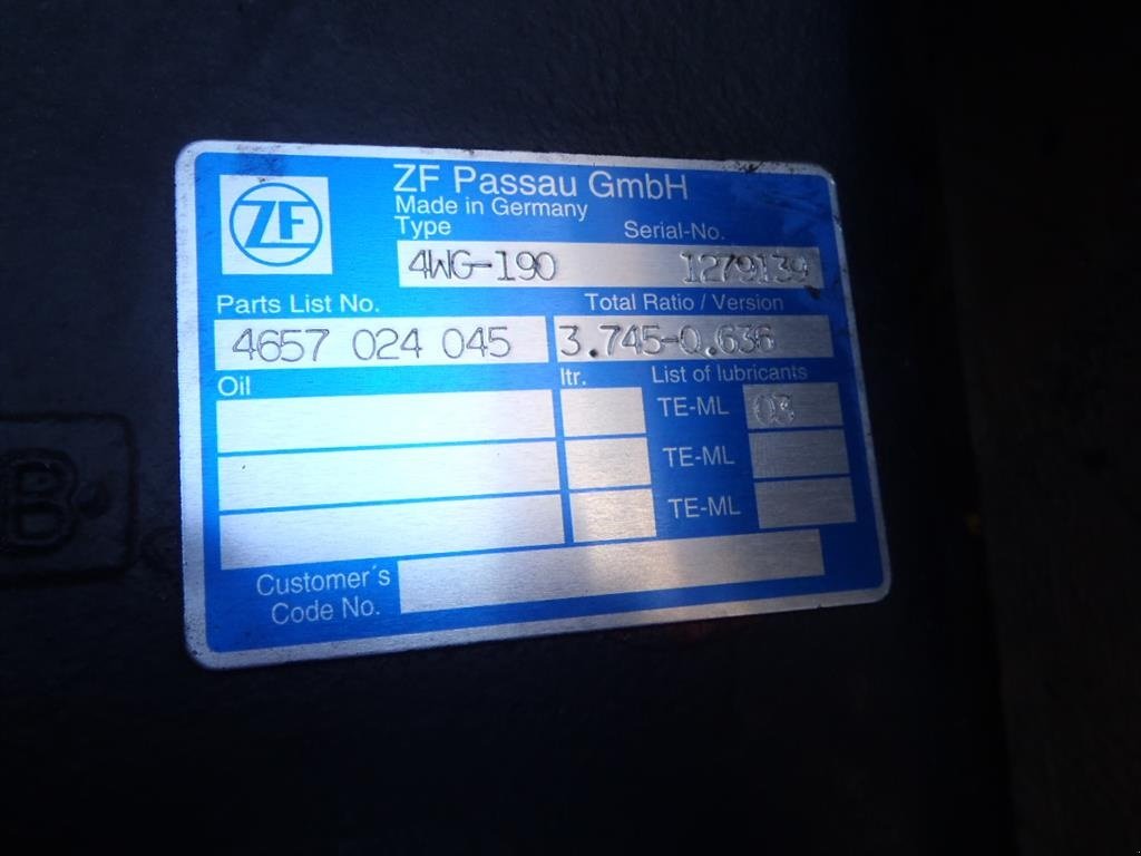 Sonstiges Traktorzubehör типа Doosan DL 250 Gearkasse / Gearbox, Gebrauchtmaschine в Viborg (Фотография 5)