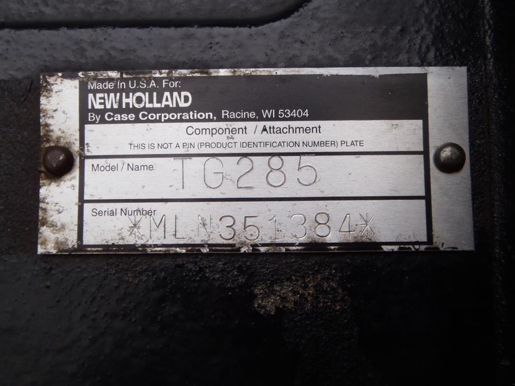 Sonstiges Traktorzubehör типа New Holland TG285 Gearkasse / Gearbox, Gebrauchtmaschine в Viborg (Фотография 5)