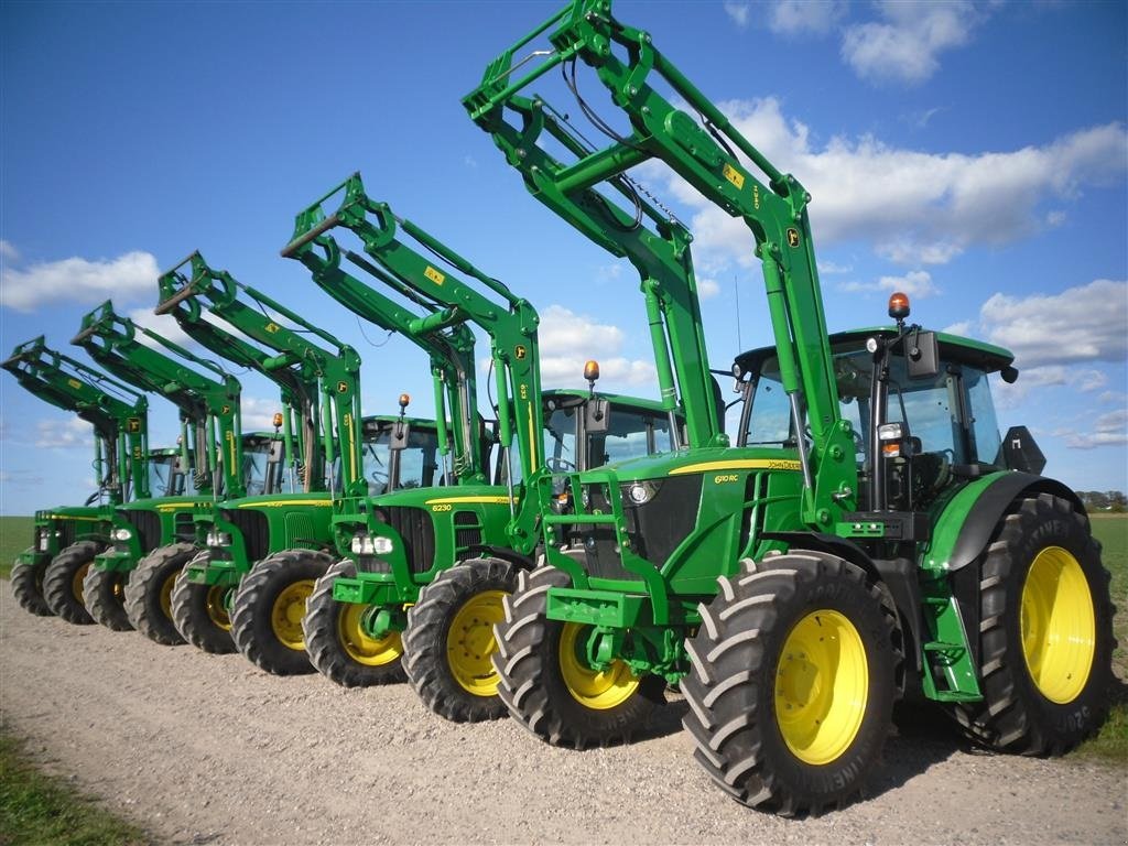 Traktor типа John Deere 6000 serie KØBES, Gebrauchtmaschine в Bjerringbro (Фотография 1)