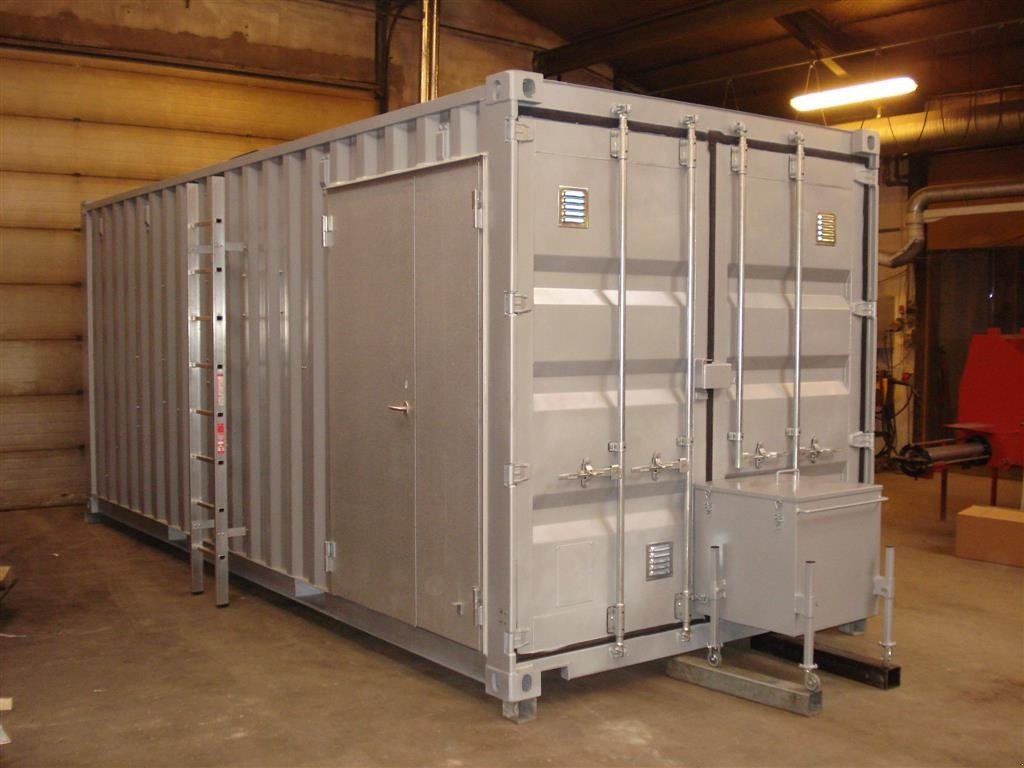 Heizgerät Türe ait Sonstige Fyringsanlæg Flisfyringsanlæg fra 10 - 400 Kw, Gebrauchtmaschine içinde Gram (resim 7)