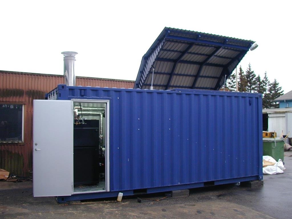 Heizgerät Türe ait Sonstige Fyringsanlæg Flisfyringsanlæg fra 10 - 400 Kw, Gebrauchtmaschine içinde Gram (resim 16)