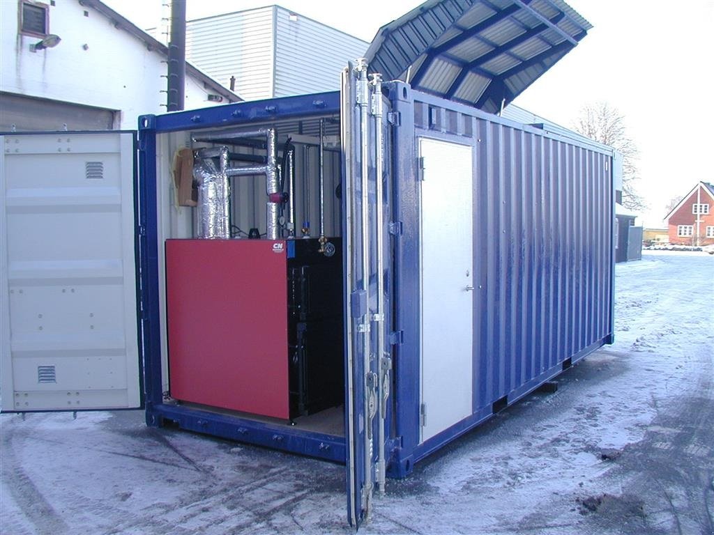 Heizgerät Türe ait Sonstige Fyringsanlæg Flisfyringsanlæg fra 10 - 400 Kw, Gebrauchtmaschine içinde Gram (resim 15)