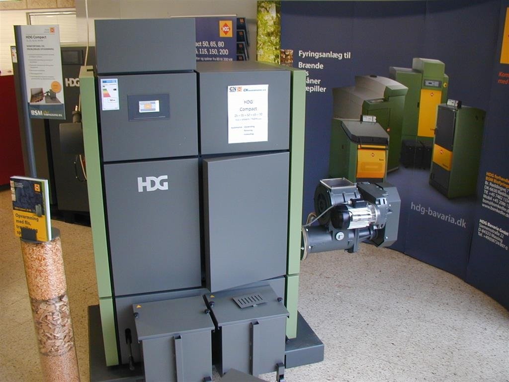 Heizgerät Türe ait HDG Bavaria Compact 80 Få op til 50% i tilskud., Gebrauchtmaschine içinde Gram (resim 1)