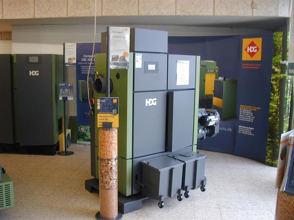 Heizgerät Türe ait HDG Bavaria Compact 80 Få op til 50% i tilskud., Gebrauchtmaschine içinde Gram (resim 3)