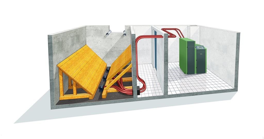 Heizgerät Türe ait HDG Bavaria 10 - 400 KW, Gebrauchtmaschine içinde Gram (resim 1)