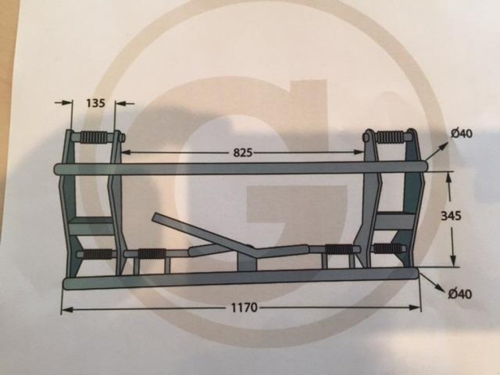 Frontlader of the type Euro Hurtigskifte FABRIKSNY, Gebrauchtmaschine in Nørager (Picture 4)