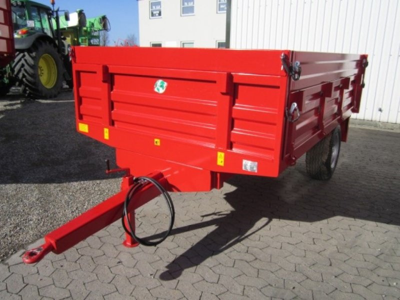 Muldenkipper of the type Tinaz 3,5 tons bagtipvogn med 25 cm sider, Gebrauchtmaschine in Ringe (Picture 1)