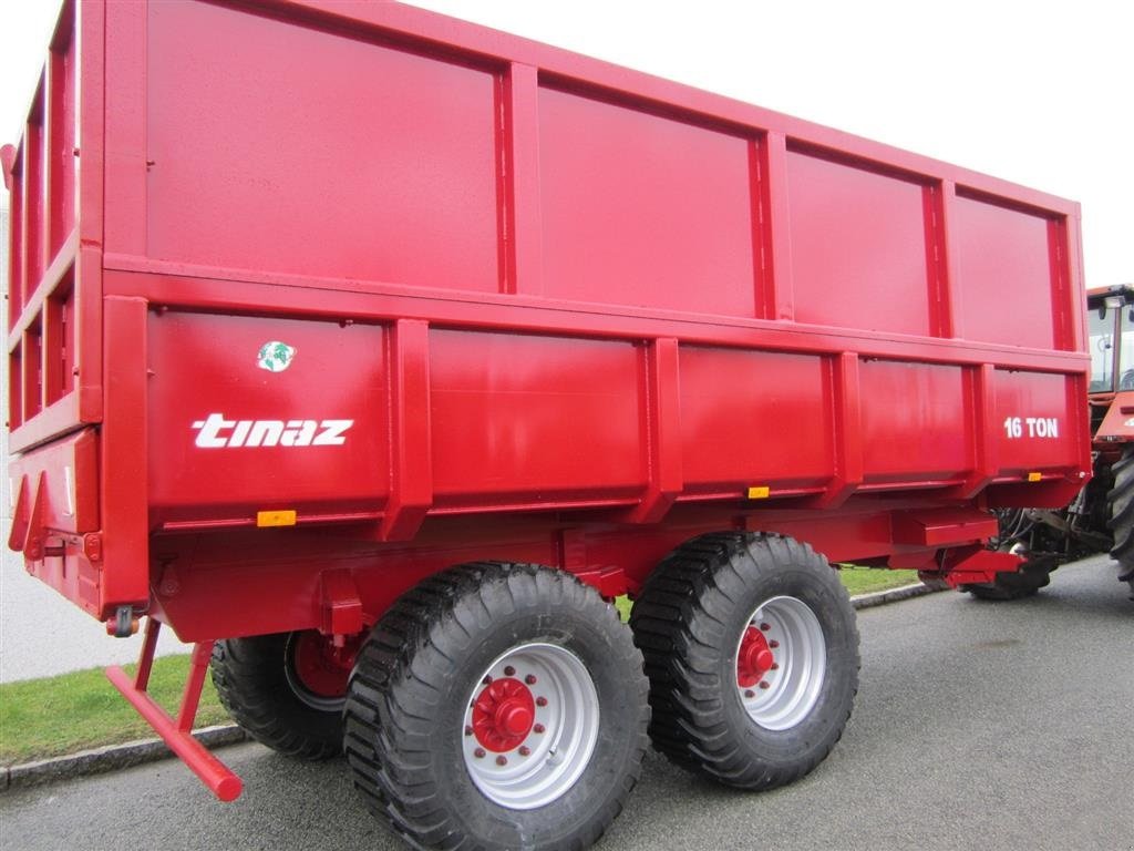 Muldenkipper типа Tinaz 16 tons dumpervogne med kornsider, Gebrauchtmaschine в Ringe (Фотография 8)