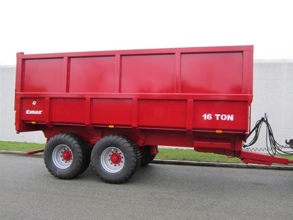 Muldenkipper типа Tinaz 16 tons dumpervogne med kornsider, Gebrauchtmaschine в Ringe (Фотография 6)