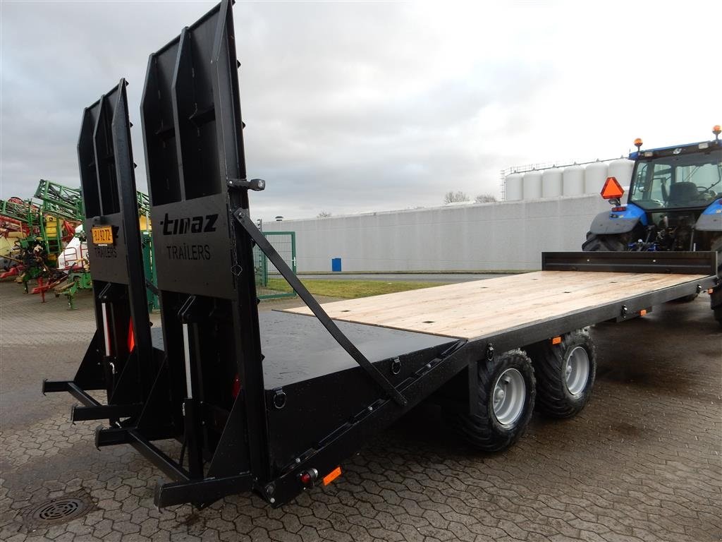 Tieflader typu Tinaz 12 tons maskintrailer - halmvogn, Gebrauchtmaschine v Ringe (Obrázek 1)