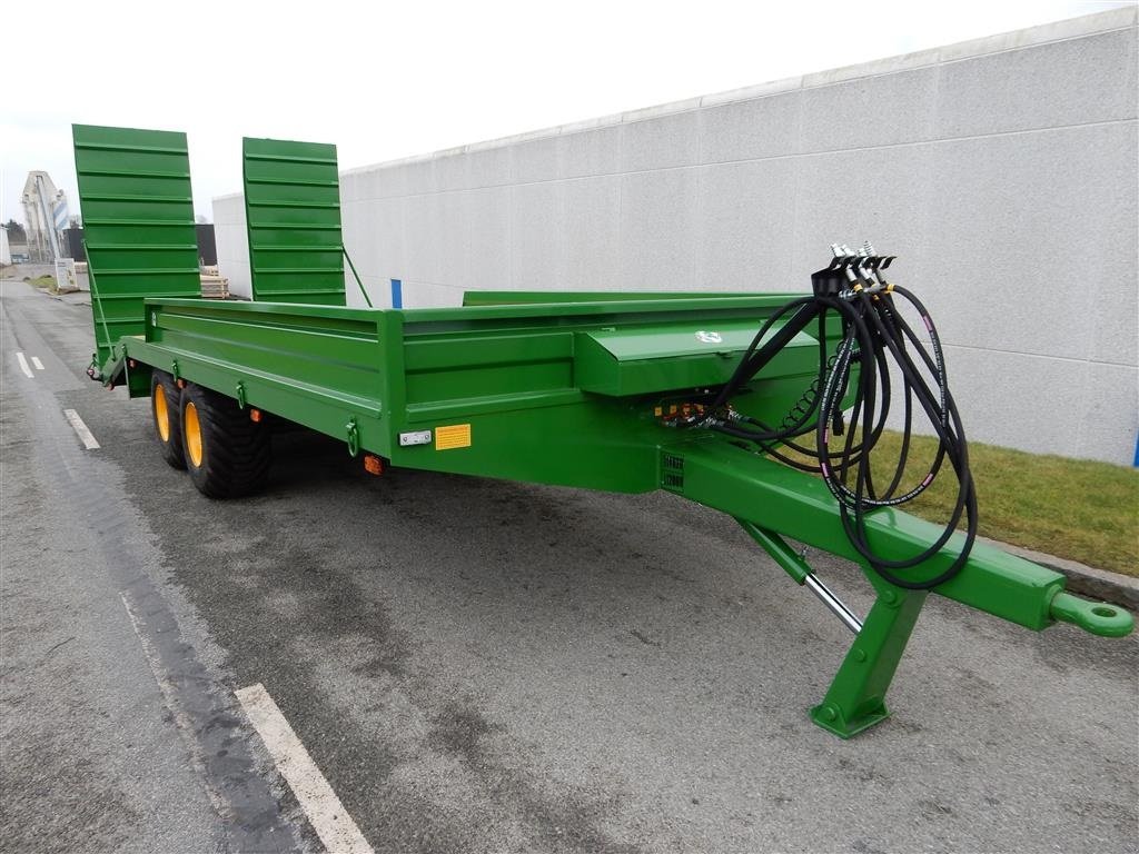 Tieflader of the type Tinaz 12 tons maskintrailer med 30 cm sider, Gebrauchtmaschine in Ringe (Picture 2)