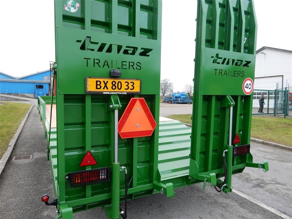 Tieflader typu Tinaz 12 tons maskintrailer med 30 cm sider, Gebrauchtmaschine v Ringe (Obrázek 18)