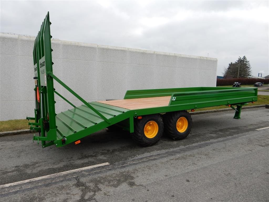 Tieflader typu Tinaz 12 tons maskintrailer med 30 cm sider, Gebrauchtmaschine v Ringe (Obrázek 16)