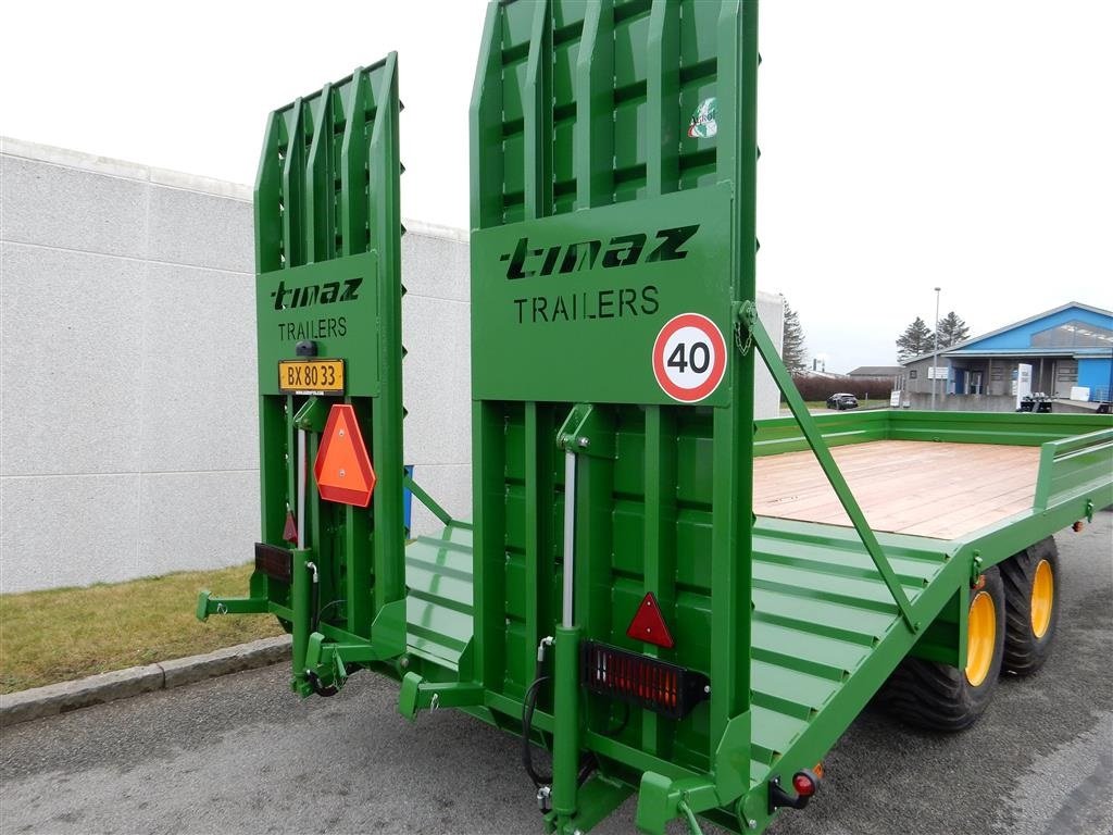 Tieflader typu Tinaz 12 tons maskintrailer med 30 cm sider, Gebrauchtmaschine v Ringe (Obrázek 17)