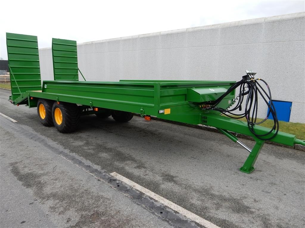 Tieflader typu Tinaz 12 tons maskintrailer med 30 cm sider, Gebrauchtmaschine v Ringe (Obrázek 9)