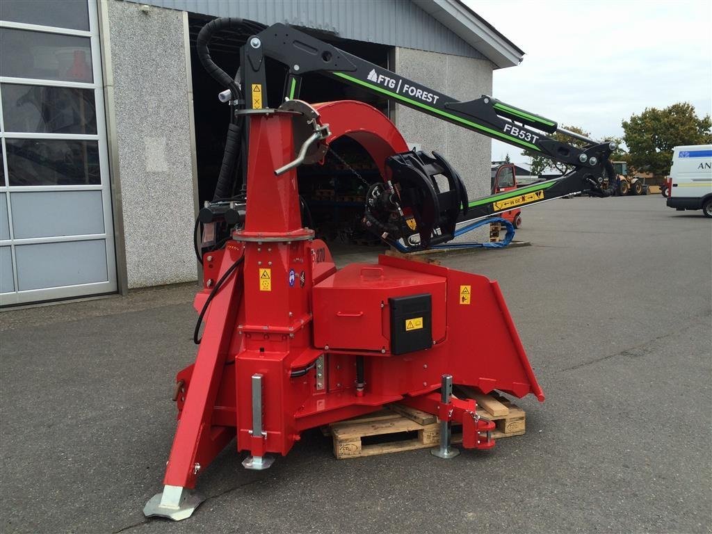 Holzhacker & Holzhäcksler typu Sonstige TP 270 K  Med FTG Forest kran, Gebrauchtmaschine v Holstebro (Obrázek 3)