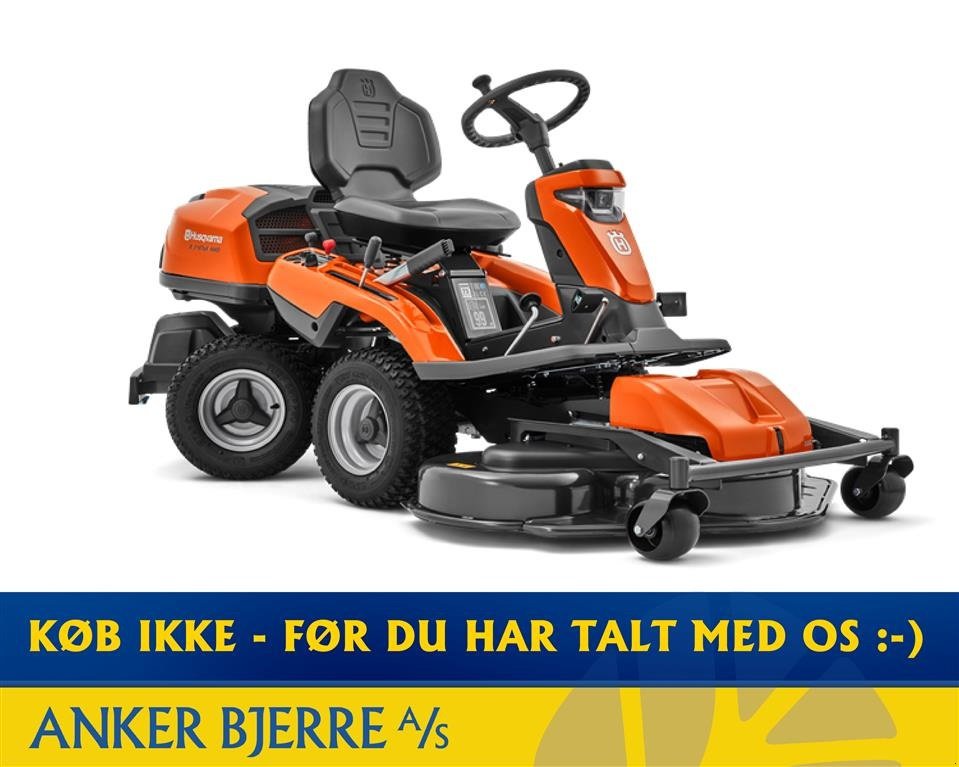Sitzrasenmäher typu Husqvarna R 316TsX AWD Inkl. 112 cm klippebord / klippeaggregat, Gebrauchtmaschine v Holstebro (Obrázek 1)