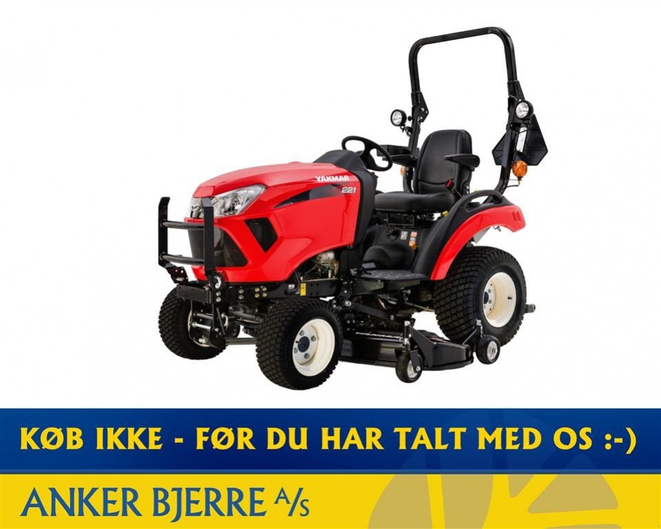 Geräteträger typu Yanmar SA 221 4WD inkl. 152 cm klipper og frontlæsser med skovl, Gebrauchtmaschine v Holstebro (Obrázek 2)