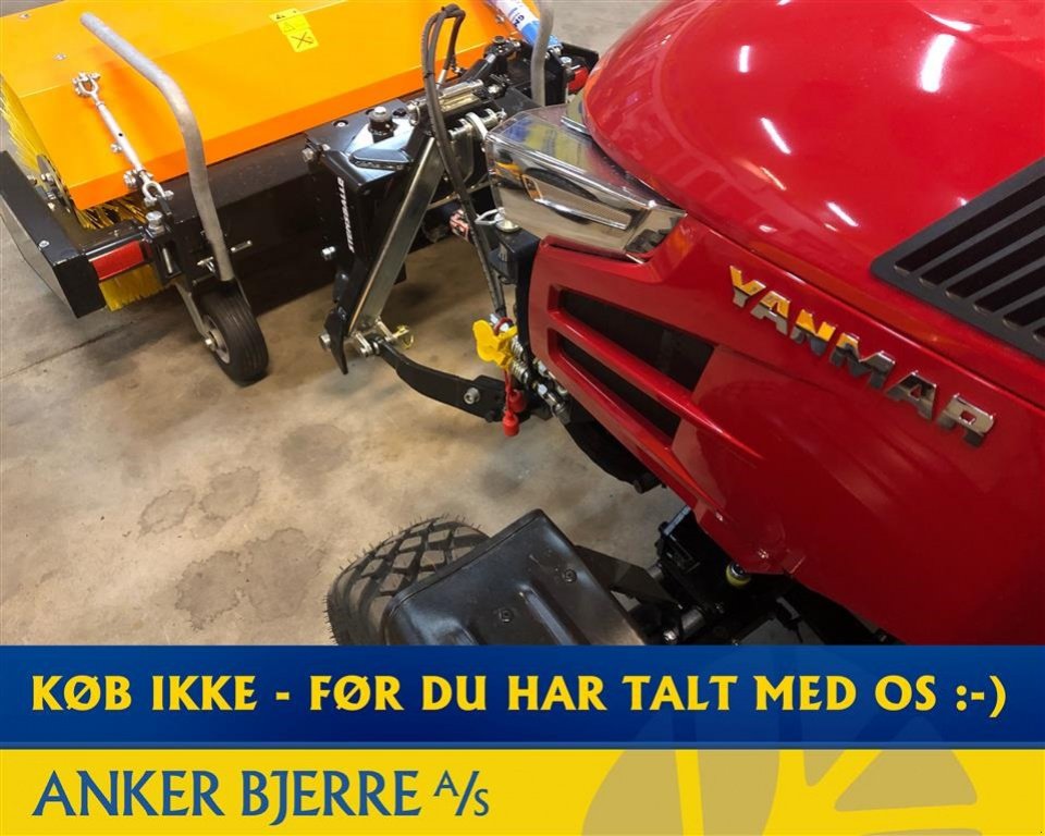 Geräteträger του τύπου Yanmar YT 235H 4WD inkl. frontlift med PTO og 130 cm GMR fejemaskine, Gebrauchtmaschine σε Holstebro (Φωτογραφία 4)