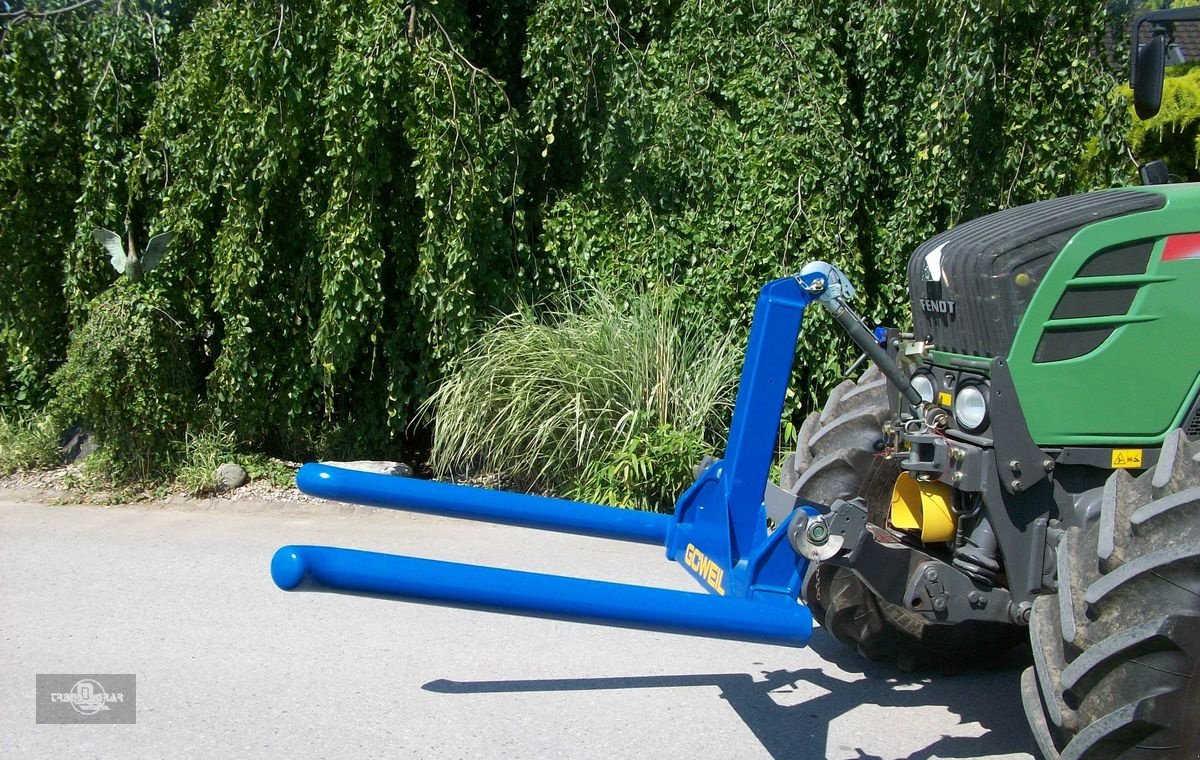 Ballenzange a típus Göweil BTGME - Rundballen-Transportgabel mechanisch, Neumaschine ekkor: Rankweil (Kép 5)