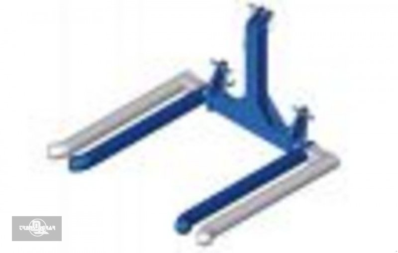 Ballenzange a típus Göweil BTGME - Rundballen-Transportgabel mechanisch, Neumaschine ekkor: Rankweil (Kép 4)