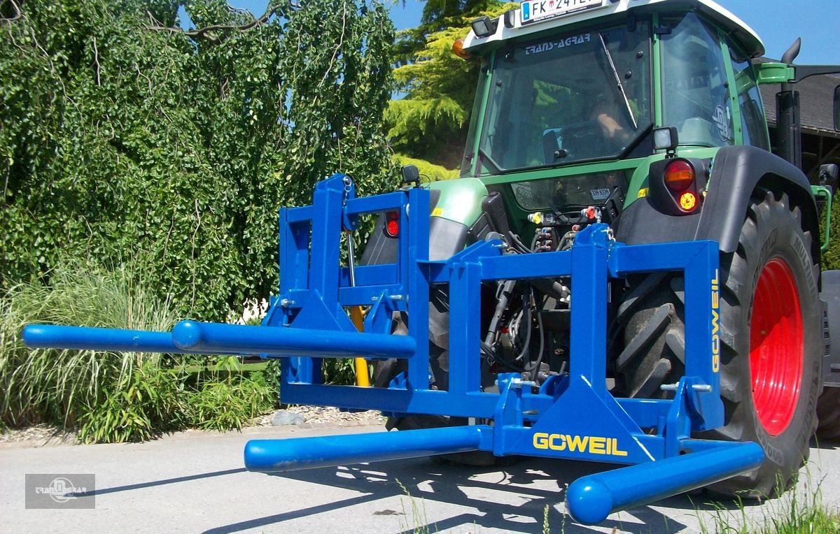 Ballenzange typu Göweil DTR - Doppel-Transportrahmen incl. BTGME Gabeln, Neumaschine v Rankweil (Obrázek 7)