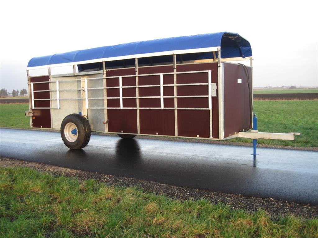 Viehanhänger tipa Sonstige KV-16 Kreaturvogn 2x6m med galvaniseret bund og hyd.hæve-sænke, Gebrauchtmaschine u Tårs (Slika 2)