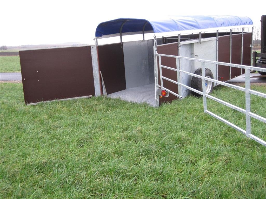 Viehanhänger tipa Sonstige KV-16 Kreaturvogn 2x6m med galvaniseret bund og hyd.hæve-sænke, Gebrauchtmaschine u Tårs (Slika 4)