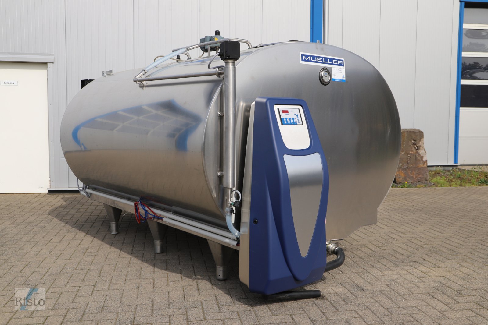 Milchkühltank des Typs Müller O-1500 / 6000 Liter, Gebrauchtmaschine in Marienheide (Bild 1)