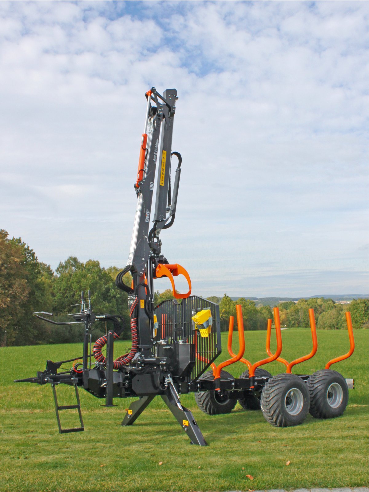 Rückewagen & Rückeanhänger typu Reil & Eichinger BMF 8T1/650, Neumaschine v Nittenau (Obrázek 2)