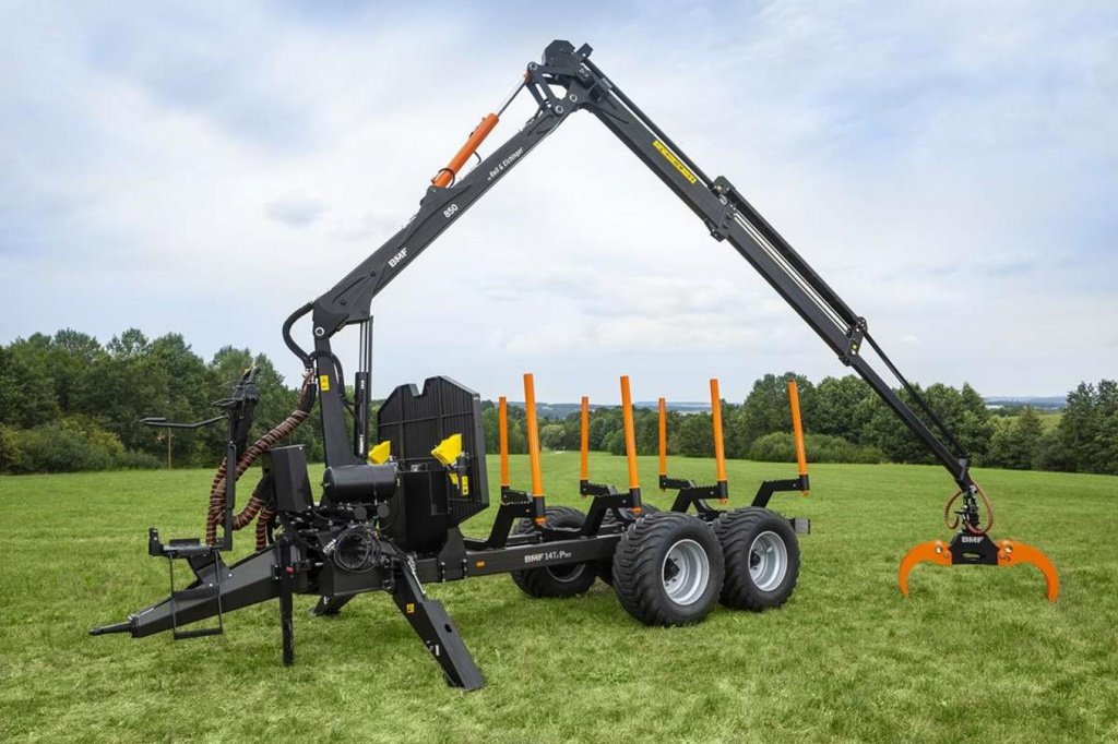 Rückewagen & Rückeanhänger a típus Reil & Eichinger BMF 14T2/850 PRO, Neumaschine ekkor: Nittenau (Kép 4)