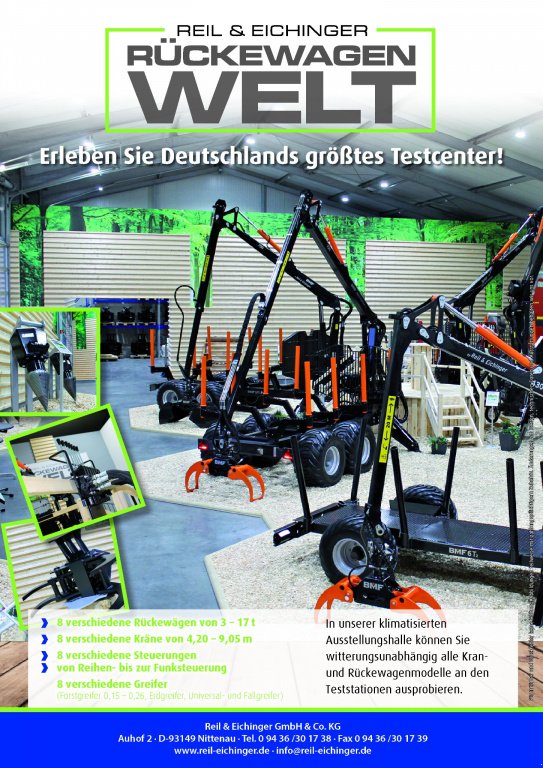 Rückewagen & Rückeanhänger a típus Reil & Eichinger BMF 14T2/850 PRO, Neumaschine ekkor: Nittenau (Kép 9)