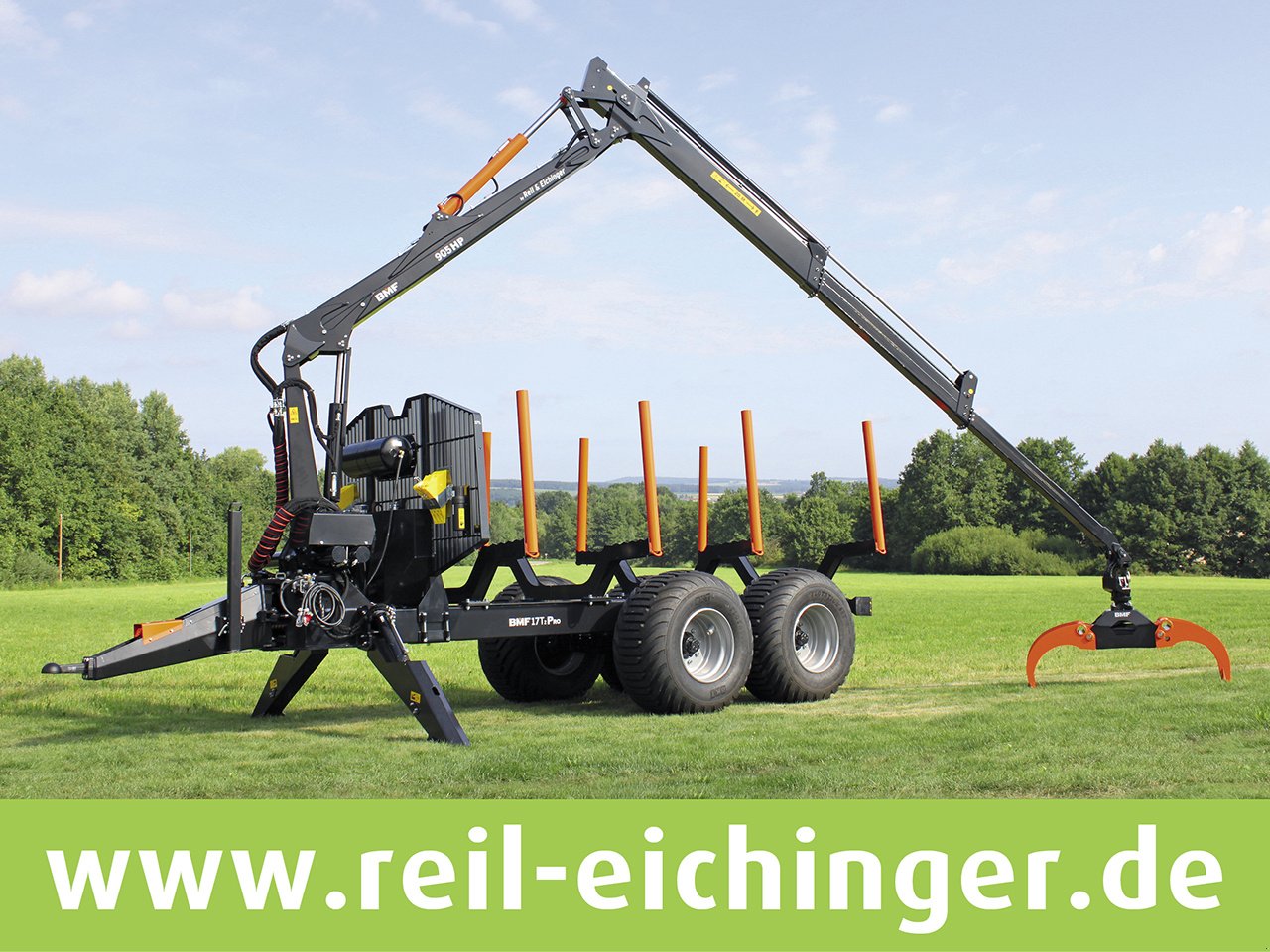 Rückewagen & Rückeanhänger du type Reil & Eichinger BMF 17T2/905 PRO, Neumaschine en Nittenau (Photo 1)