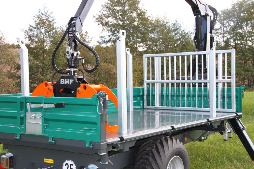 Rückewagen & Rückeanhänger типа Reil & Eichinger Kipper mit Kran 6EDK/430, Neumaschine в Nittenau (Фотография 3)