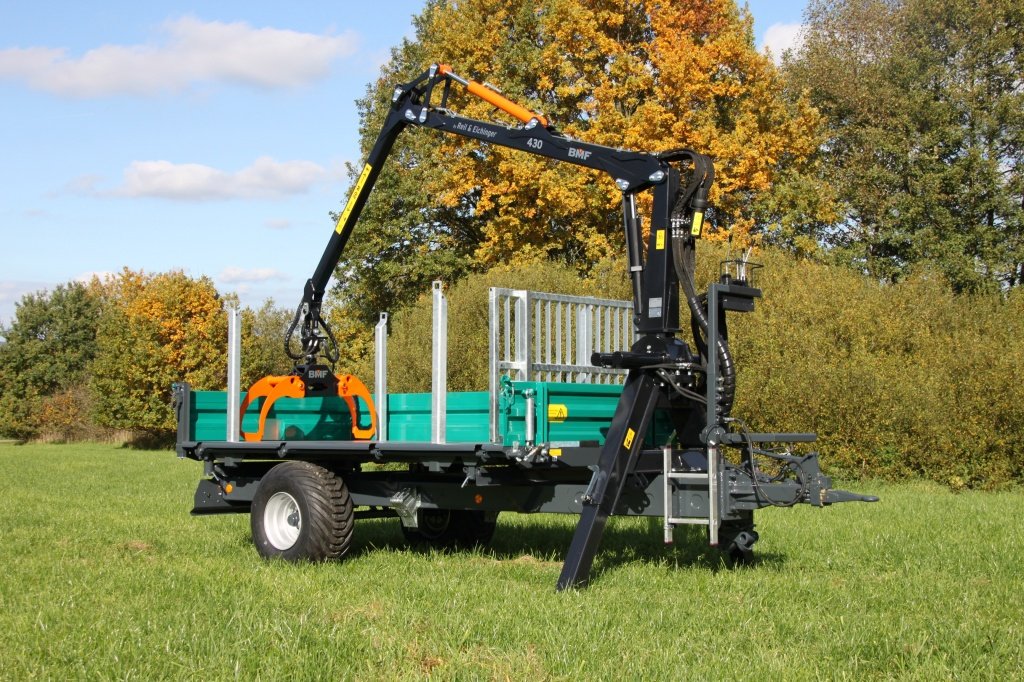 Rückewagen & Rückeanhänger типа Reil & Eichinger Kipper mit Kran 6EDK/430, Neumaschine в Nittenau (Фотография 1)