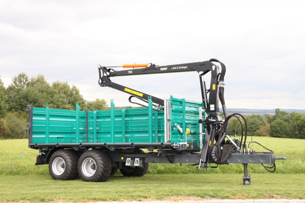 Rückewagen & Rückeanhänger a típus Reil & Eichinger Kipper mit Kran 8TDK/720, Neumaschine ekkor: Nittenau (Kép 3)