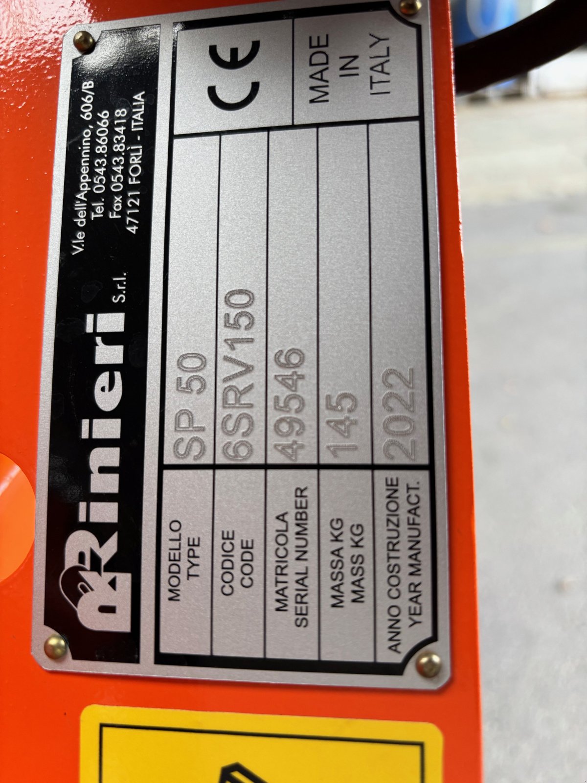 Sonstige Obsttechnik & Weinbautechnik tip Rinieri Rinieri Stockputzer, Neumaschine in Gerasdorf (Poză 6)