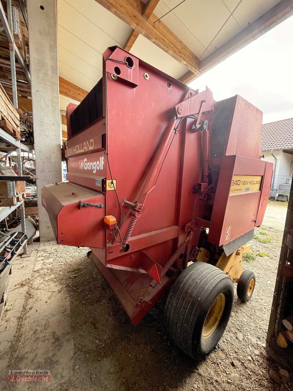 Rundballenpresse типа New Holland 640 B Bale Command, Gebrauchtmaschine в Mühldorf (Фотография 12)