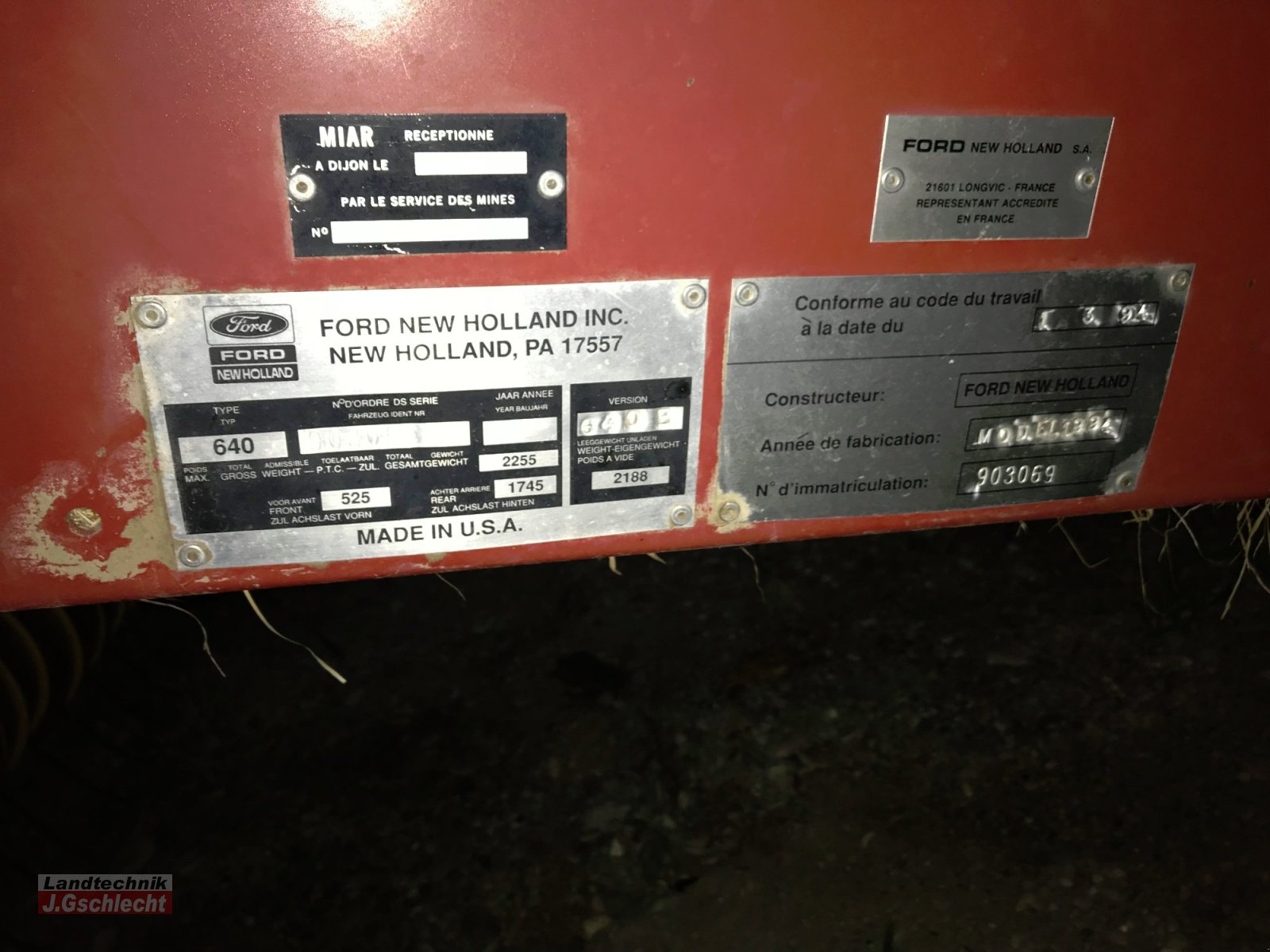 Rundballenpresse типа New Holland 640 B Bale Command, Gebrauchtmaschine в Mühldorf (Фотография 16)