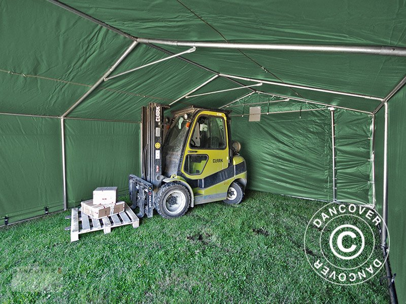 Sonstige Industriemaschinen typu Sonstige LAGERZELT PRO 5X8X2,5X3,89M, PVC, GRÜN, Neumaschine v Hellebaek (Obrázek 2)