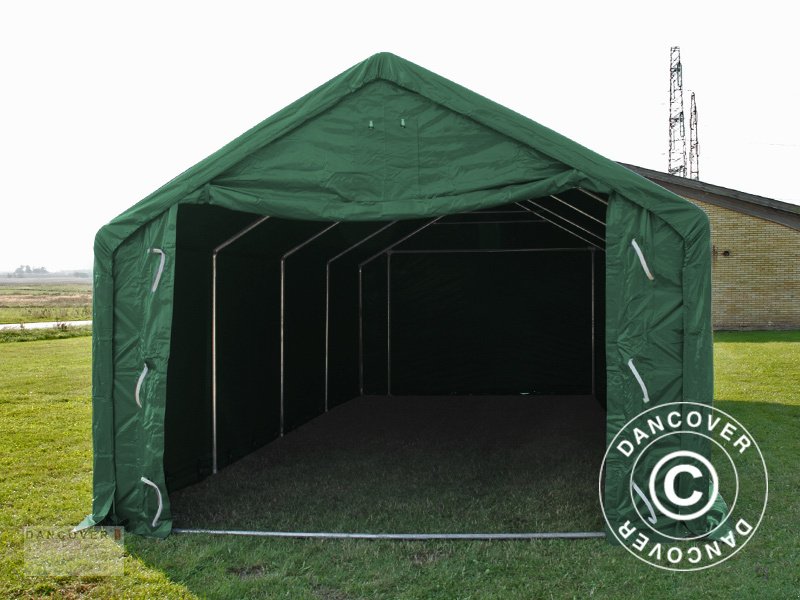 Sonstige Industriemaschinen typu Sonstige LAGERZELT PRO 5X8X2,5X3,89M, PVC, GRÜN, Neumaschine v Hellebaek (Obrázek 5)