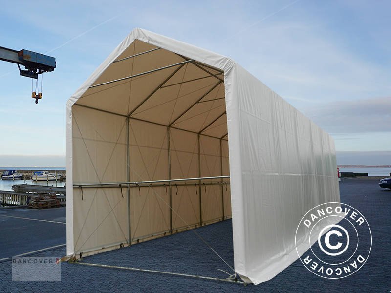 Zelthalle του τύπου Titanium LAGERZELT PRO XL 4X12X3,5X4,59M, PVC, WEISS, Neumaschine σε Hellebaek (Φωτογραφία 2)