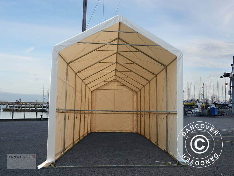 Zelthalle του τύπου Titanium LAGERZELT PRO XL 4X12X3,5X4,59M, PVC, WEISS, Neumaschine σε Hellebaek (Φωτογραφία 4)