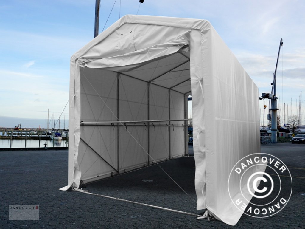 Sonstiges Traktorzubehör typu Sonstige LAGERZELT PRO XL 3,5X8X3,3X3,94M, PVC, WEISS, Neumaschine v Hellebaek (Obrázek 2)