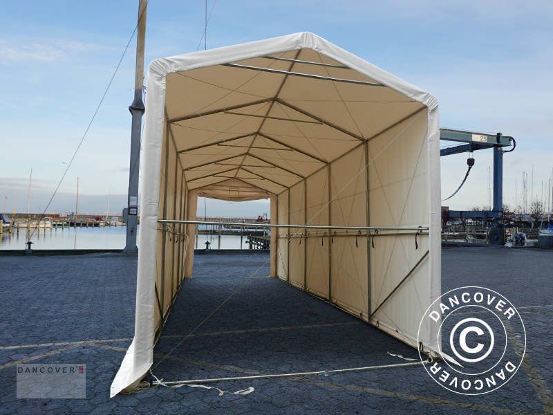 Zelthalle του τύπου Sonstige LAGERZELT PRO XL 3,5X10X3,3X3,94M, PVC, WEISS, Neumaschine σε Hellebaek (Φωτογραφία 4)