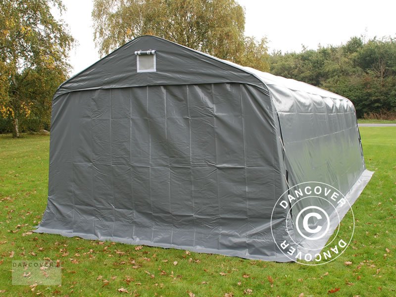 Zelthalle του τύπου Sonstige ZELTGARAGE PRO 3,6X7,2X2,68M PVC, GRAU, Neumaschine σε Hellebaek (Φωτογραφία 2)